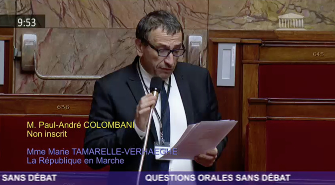 Déserts médicaux en Corse : les inquiétudes de Paul-André Colombani Déserts médicaux en Corse : les inquiétudes de Paul-André Colombani