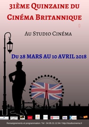 Bastia : 31ème quinzaine du cinéma britannique. Let's go ! Bastia : 31ème quinzaine du cinéma britannique. Let's go !