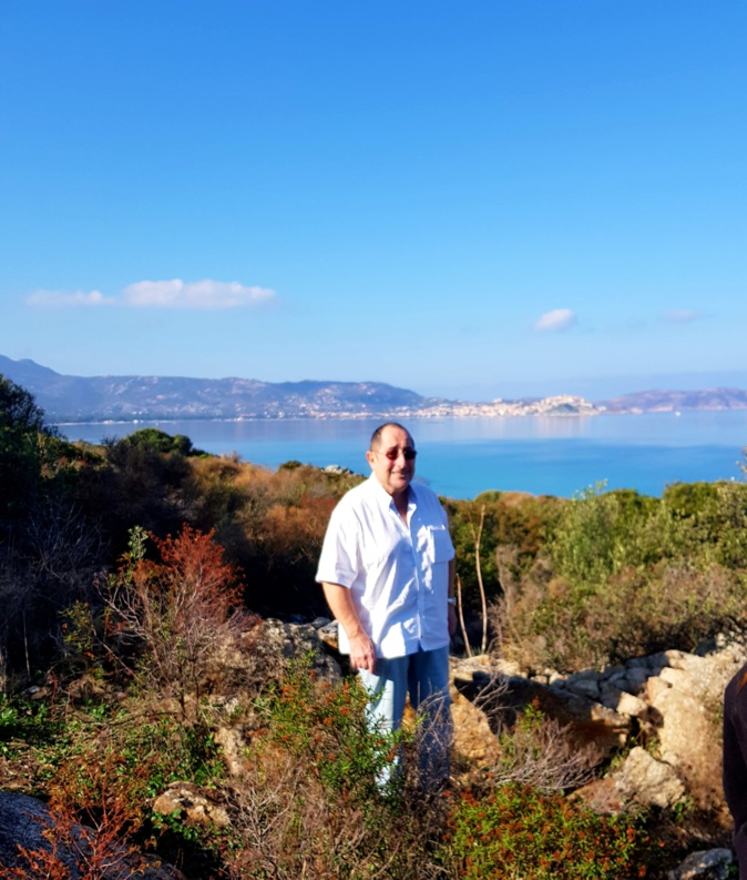 Michel Fenet portait la Corse dans son coeur