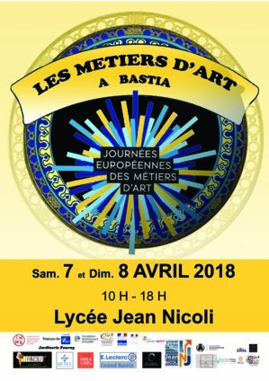 Artisanat : Les JEMA au lycée Jean-Nicoli de Bastia ce week-end Artisanat : Les JEMA au lycée Jean-Nicoli de Bastia ce week-end