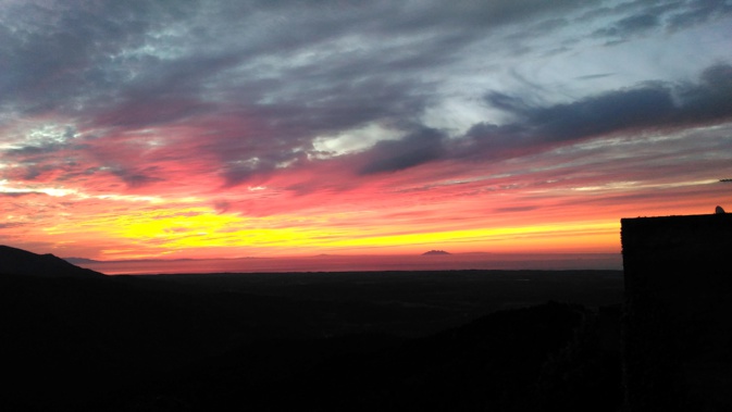 La photo du jour : Soleil levant sur la Tyrrhénienne