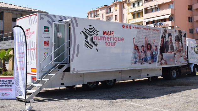 Ajaccio : Le camion du Maif numérique tour ce samedi à l'ancienne Caserne Grossetti