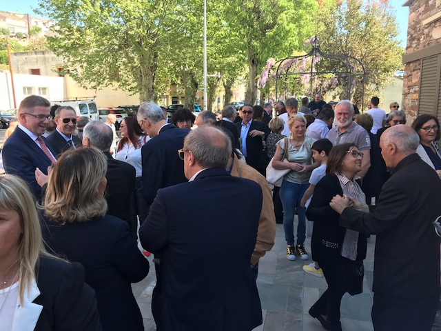 San Martino di Lota : La mairie, rénovée, a été inaugurée