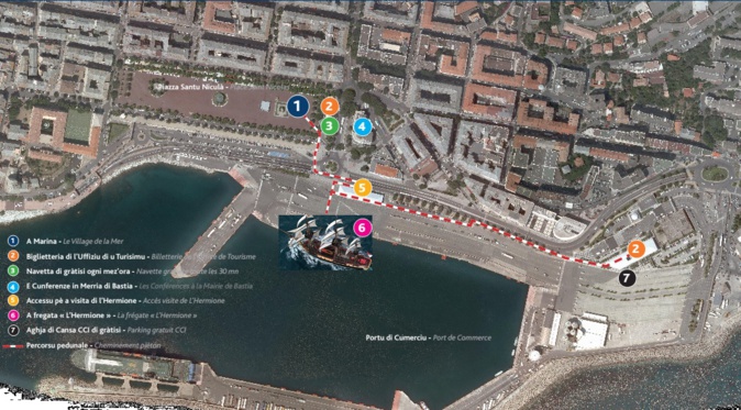 Bastia : La ville s’apprête à accueillir L’Hermione