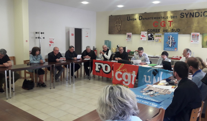 Ajaccio : Le collectif des fédérations de retraités durcit le ton Ajaccio : Le collectif des fédérations de retraités durcit le ton