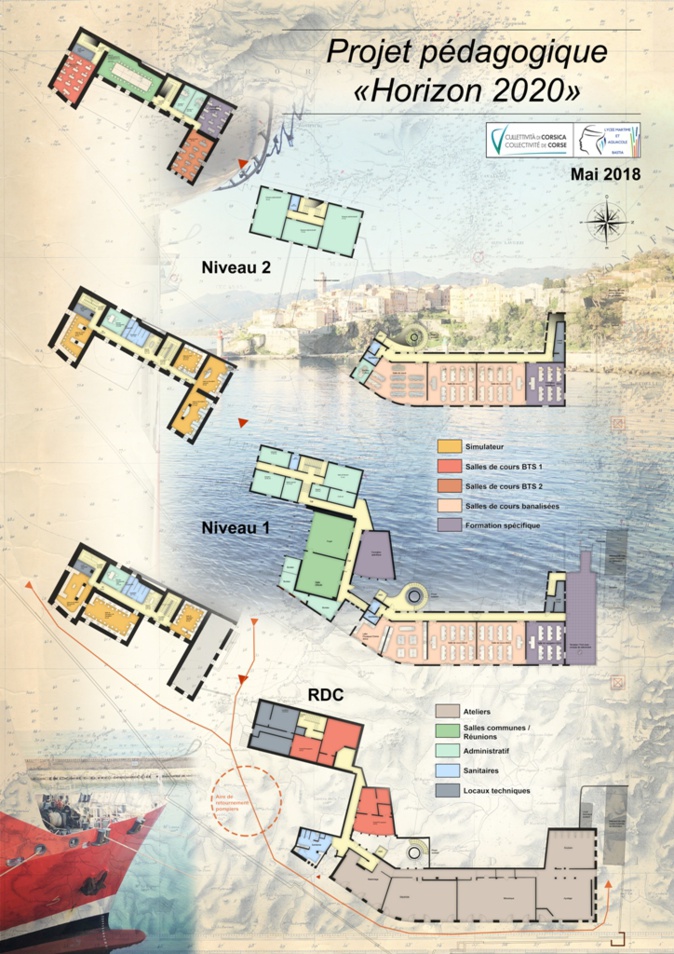 Bastia : Le lycée maritime veut mettre le cap sur 2020 ! Bastia : Le lycée maritime veut mettre le cap sur 2020 !