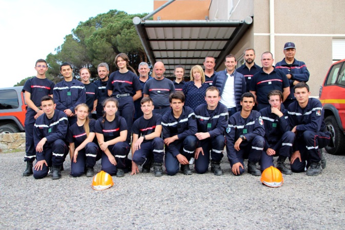 Douze nouveaux sapeurs-pompiers volontaires pour le SIS de Haute-Corse