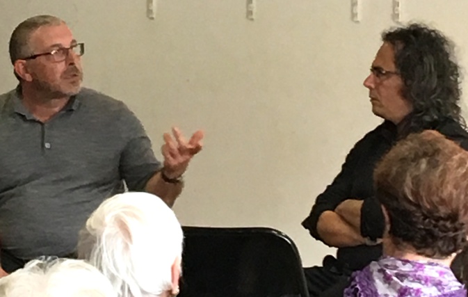 Marc Biancarelli et Stefanu Cesari Marc Biancarelli et Stefanu Cesari