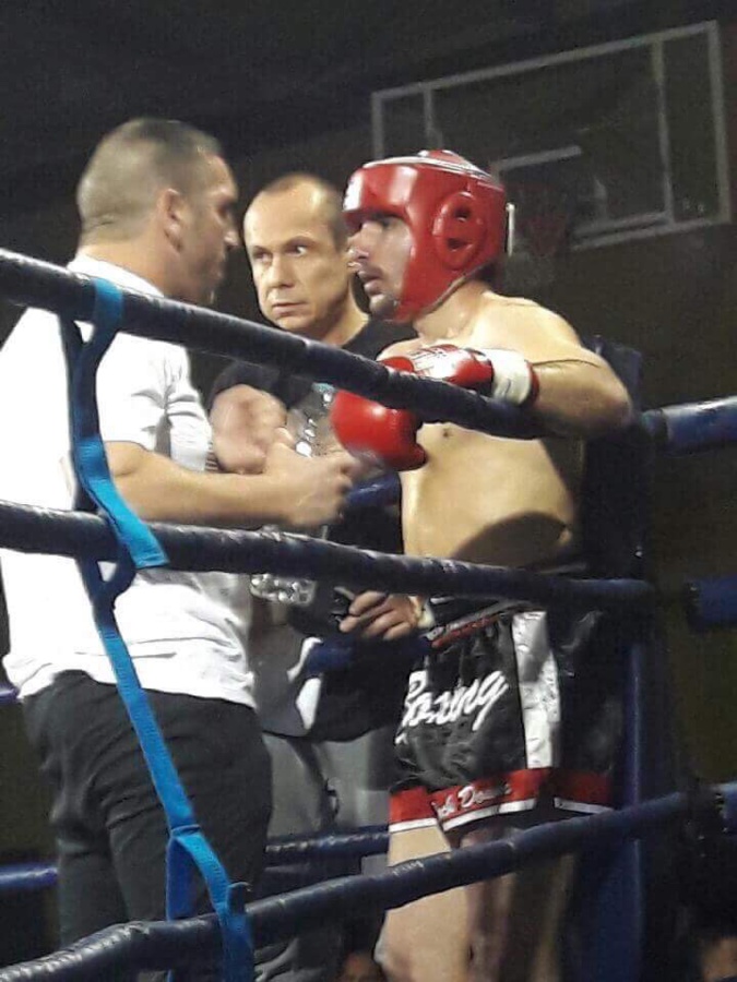 Alex Vasta et son coach Roger Santoni Alex Vasta et son coach Roger Santoni