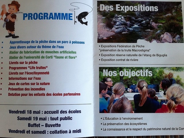 17ème fête de la pêche et de l'eau  au barrage de Cotule les 18 et 19 mai