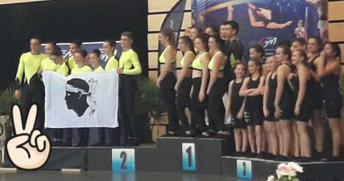 Le Bastia team gym vice-champion de France Le Bastia team gym vice-champion de France