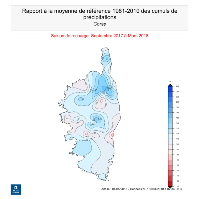 Météo : Il pleut, il mouille, « mai » en Corse c’est la fête à la grenouille !
