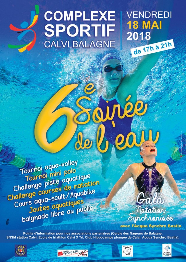 6e Soirée de l'eau au complexe sportif Calvi-Balagne