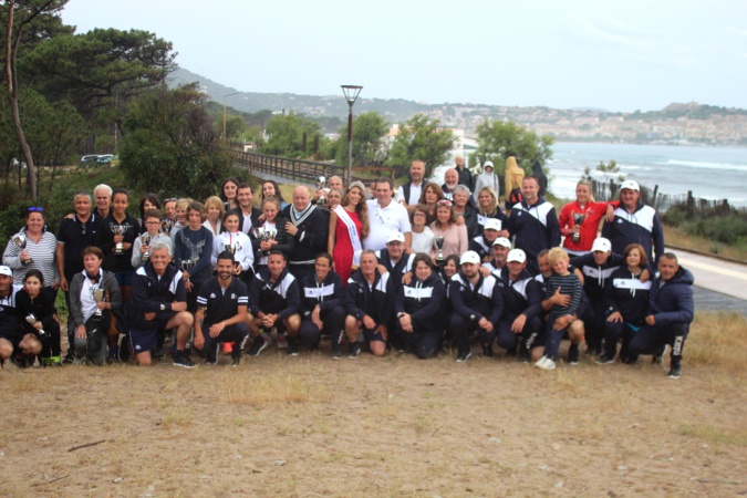 Remise des prix des championnats de Corse de tennis au club house du TC Calvi