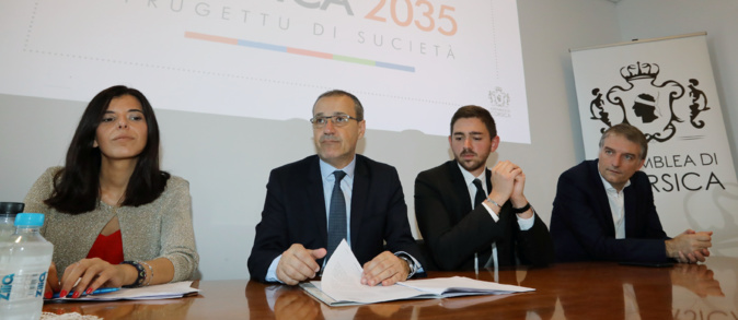 "Corsica 2035" : Jean-Guy Talamoni fait le bilan de ses actions à mi-mandat "Corsica 2035" : Jean-Guy Talamoni fait le bilan de ses actions à mi-mandat