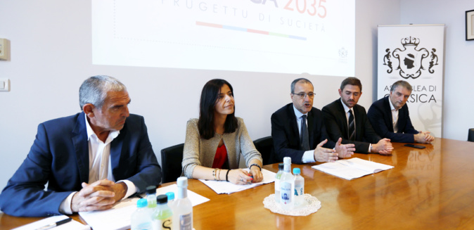 "Corsica 2035" : Jean-Guy Talamoni fait le bilan de ses actions à mi-mandat "Corsica 2035" : Jean-Guy Talamoni fait le bilan de ses actions à mi-mandat