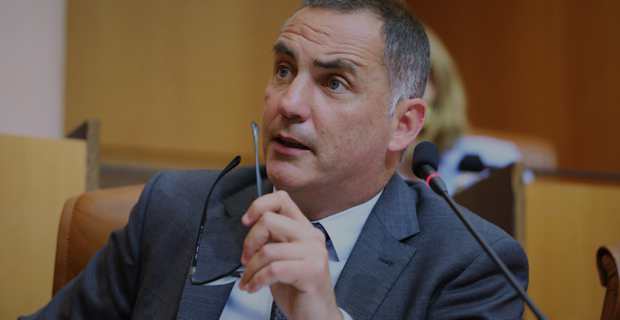 Gilles Simeoni, président du Conseil exécutif de la nouvelle Collectivité de Corse (crédit photo MJT).