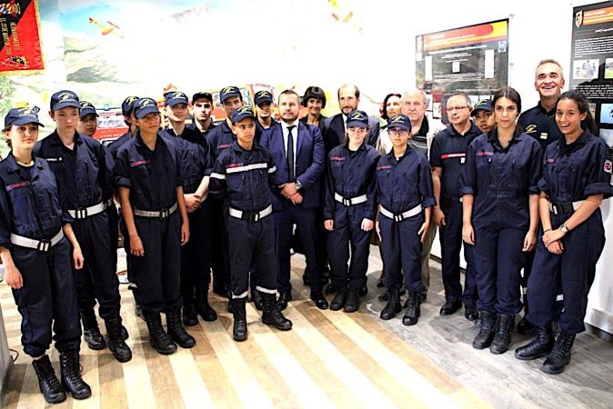 Les cadets de la Sécurité civile officiellement diplômés à l’UIISC 5 de Corte