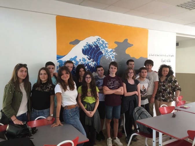 Les artistes en herbe du lycée de Montesoro