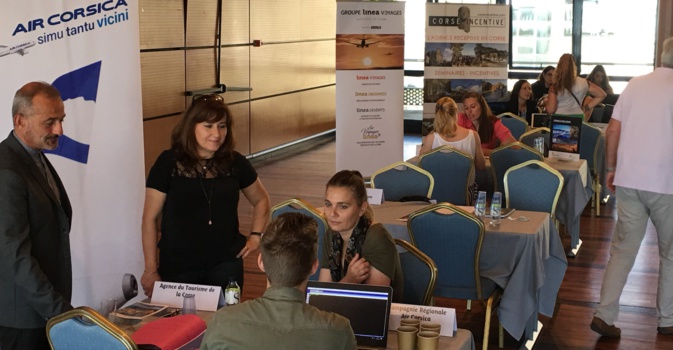 L’ATC mise sur le tourisme d’affaire : Les opérateurs Belges au workshop d’Ajaccio