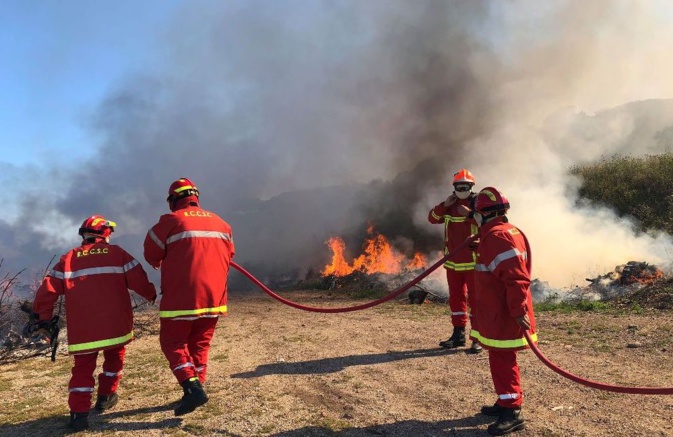 Les moyens communaux de Haute-Corse mobilisés contre le feu ! Les moyens communaux de Haute-Corse mobilisés contre le feu !