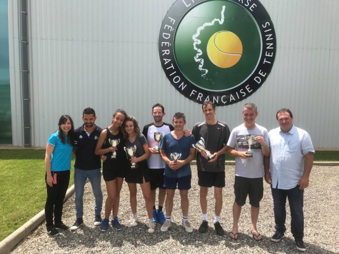 Vainqueur de Lisandru Rodriguez Lilian Prod'homme champion de Corse de tennis Vainqueur de Lisandru Rodriguez Lilian Prod'homme champion de Corse de tennis