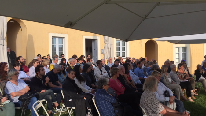 Un public nombreux au Lazaret-Ollandini Un public nombreux au Lazaret-Ollandini