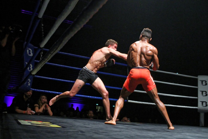 Francky LEBOUYONNEC face à Brice PICAUD (Photo Marcu-Antone COSTA) Francky LEBOUYONNEC face à Brice PICAUD (Photo Marcu-Antone COSTA)