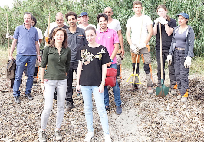 Développement durable : Les mercredis d'"Etudes et Chantiers" sur la plage de l'Arinella…
