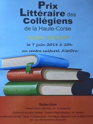 Bastia : Le prix littéraire des collégiens de la Haute-Corse a été décerné à ....