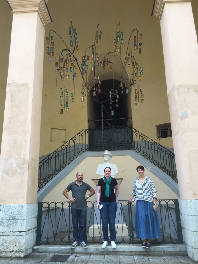 Sébastien Attard, Estelle Visani et Lisandra Quiriconi du collectif "Awaka" Sébastien Attard, Estelle Visani et Lisandra Quiriconi du collectif "Awaka"