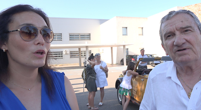 Gabrielle Casanova et Vincent Corrieri Gabrielle Casanova et Vincent Corrieri