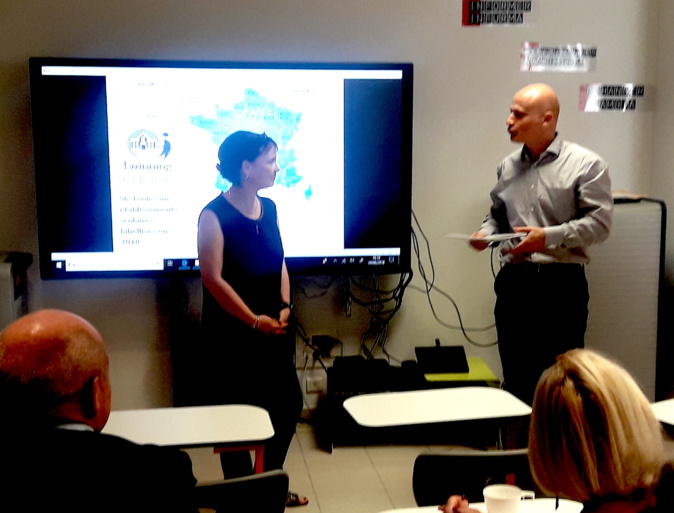 La plateforme e Twinning présentée au Canopé de Corse à Ajaccio La plateforme e Twinning présentée au Canopé de Corse à Ajaccio