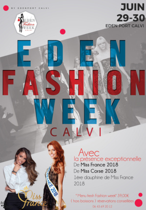 Miss France et Miss Corse à l'Eden Fashion Week de Calvi Miss France et Miss Corse à l'Eden Fashion Week de Calvi