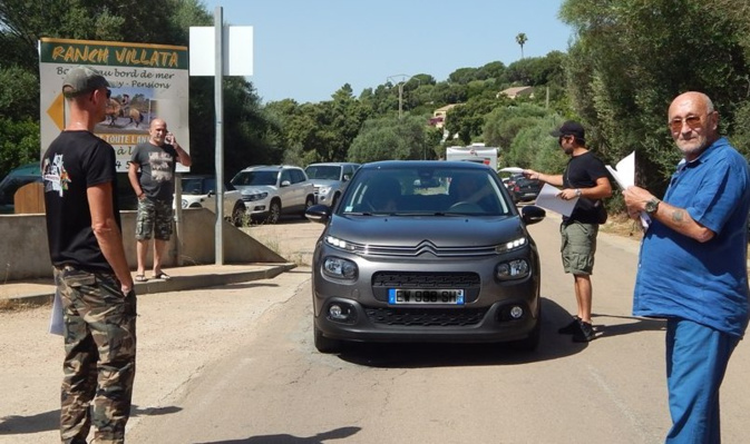 Santa Lucia di Porti Vechju : Mobilisation de Corsica Libera
