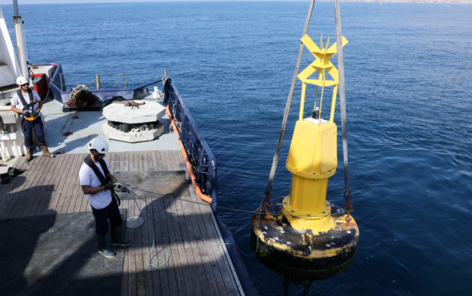 Deux corps morts éco-conçus viennent compléter les récifs artificiels dans le golfe d'Ajaccio Deux corps morts éco-conçus viennent compléter les récifs artificiels dans le golfe d'Ajaccio