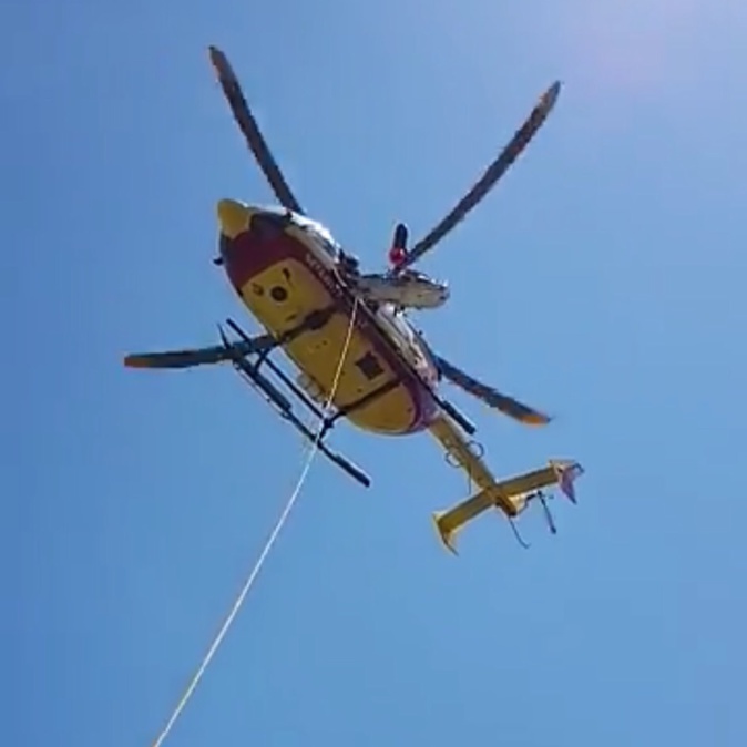 Fusée de détresse au large de la Revellata Fusée de détresse au large de la Revellata