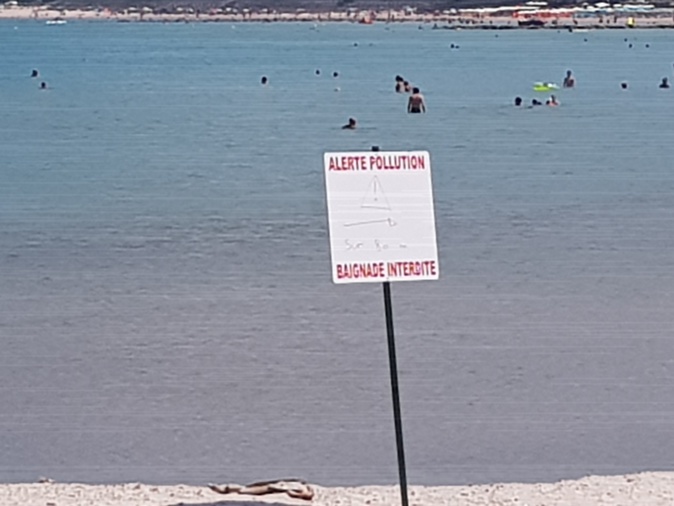 Arrêté temporaire d'interdiction de baignade dans la "Zone sud" du port de Calvi