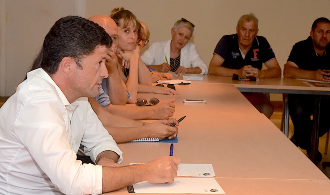 Le député Jean-Félix Acquaviva à la rencontre du monde culturel de Balagna Le député Jean-Félix Acquaviva à la rencontre du monde culturel de Balagna