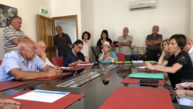 Josepha Giacometti rencontre les élus du bassin de vie de Lisula Josepha Giacometti rencontre les élus du bassin de vie de Lisula