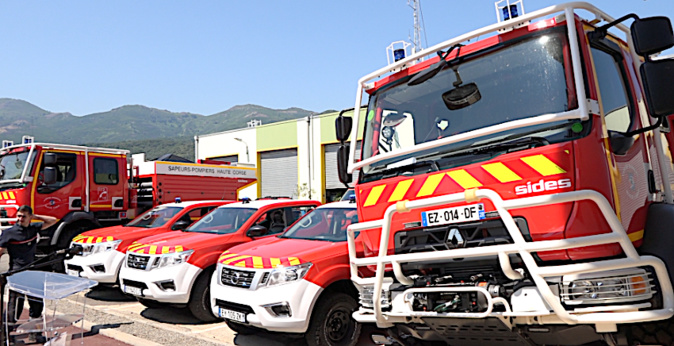 Bastia : Le SIS 2B renouvelle son parc automobile Bastia : Le SIS 2B renouvelle son parc automobile