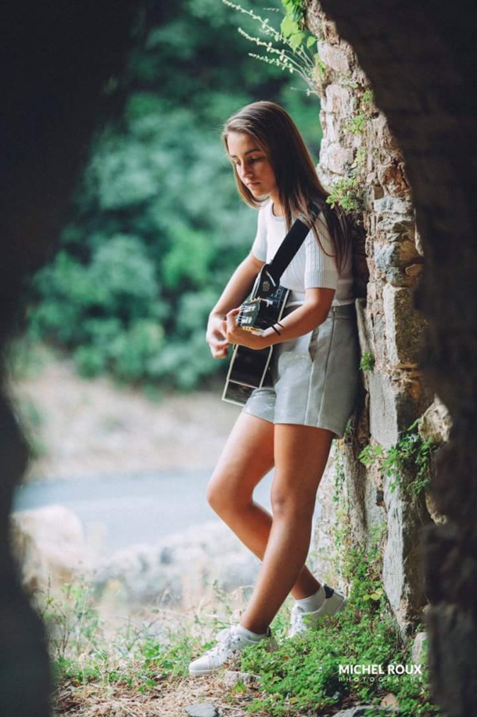 Chiara Manenti le 8 août chez elle à Aléria Chiara Manenti le 8 août chez elle à Aléria