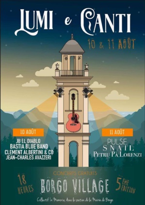 Festival Lumi è canti à u Borgu : 5 ans déjà