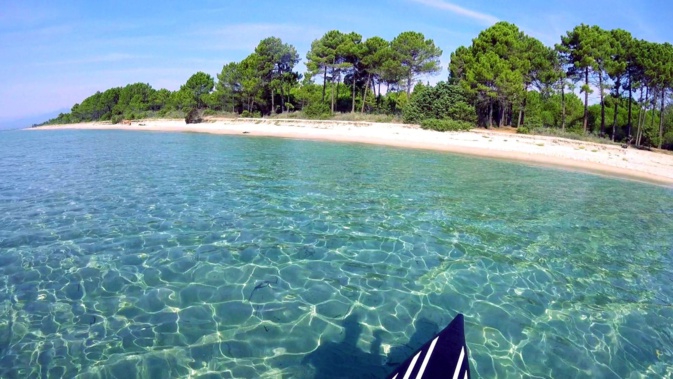 La photo du jour : Superbe plage de Pinia