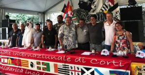 Les délégations Outre-Mer et étrangères aux Journées Internationales de Corte. Les délégations Outre-Mer et étrangères aux Journées Internationales de Corte.