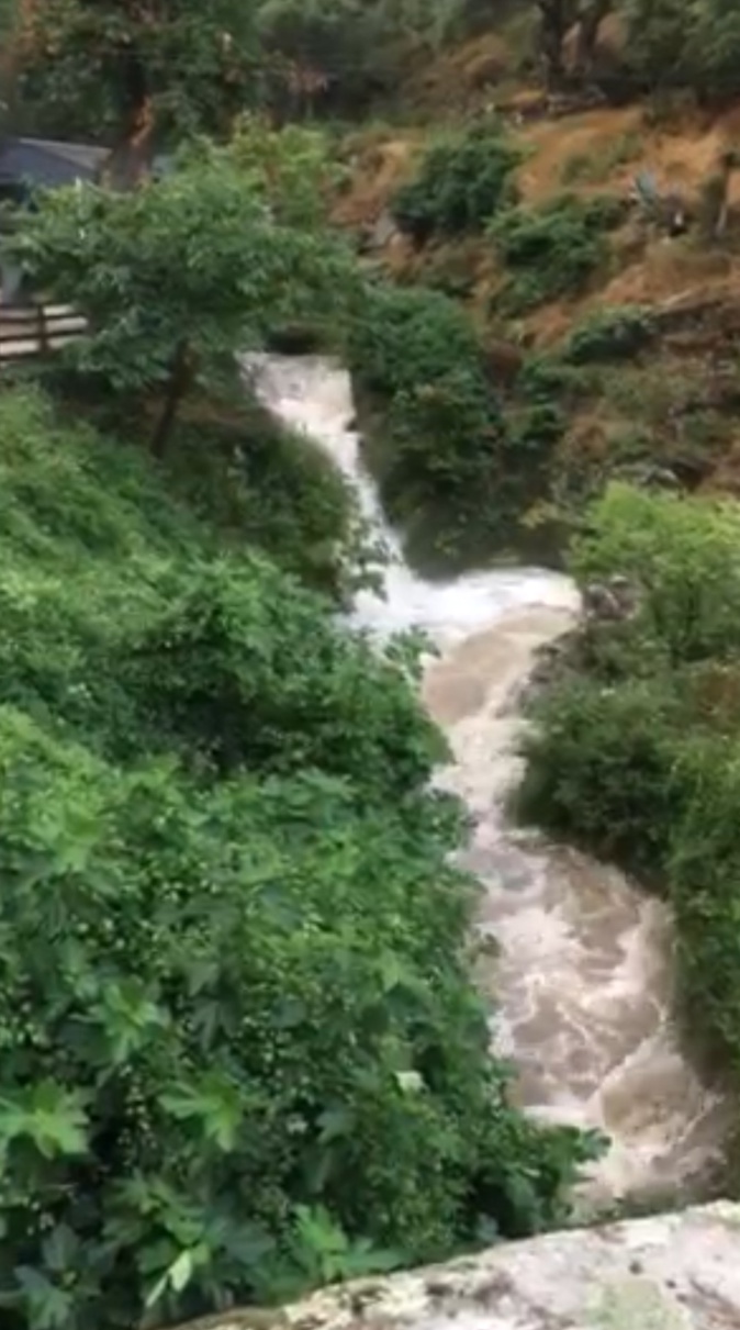 Violent orage à Zilia : Un restaurant évacué Violent orage à Zilia : Un restaurant évacué
