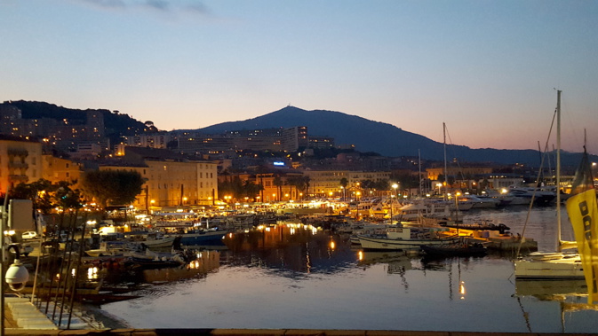 La photo du jour : Dans la douceur des soirées ajacciennes…