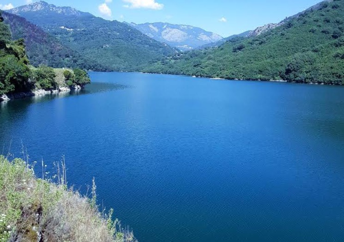 La photo du jour : Le lac du barrage de l'Alesani La photo du jour : Le lac du barrage de l'Alesani
