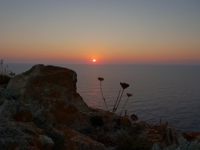 La photo du jour : Coucher de Soleil sur La Revellata La photo du jour : Coucher de Soleil sur La Revellata