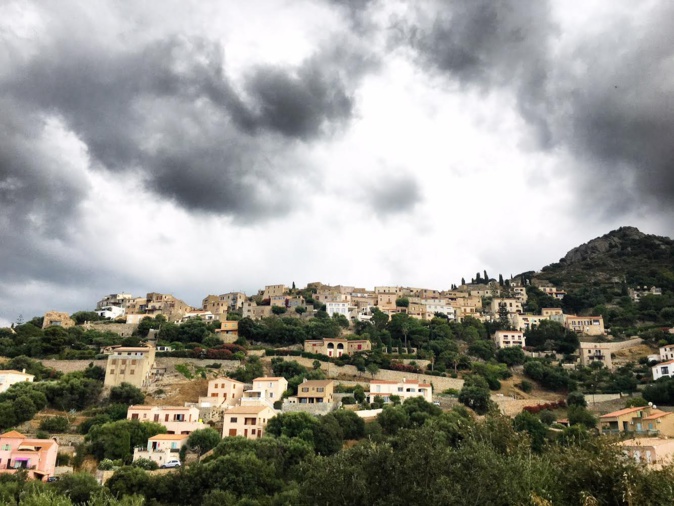 La photo du jour : Ciel d'orage sur Munticellu